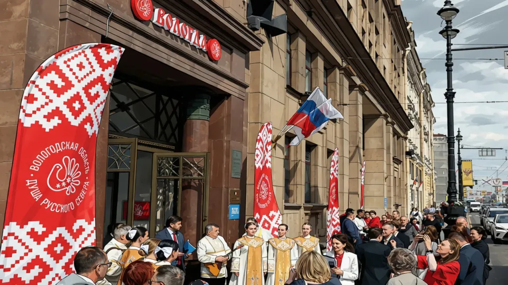 Вологда открывает двери в Петербурге. Северная столица встречает Русский Север!