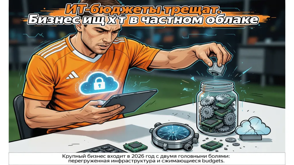 ИТ-бюджеты трещат. Бизнес ищет выход в частном облаке